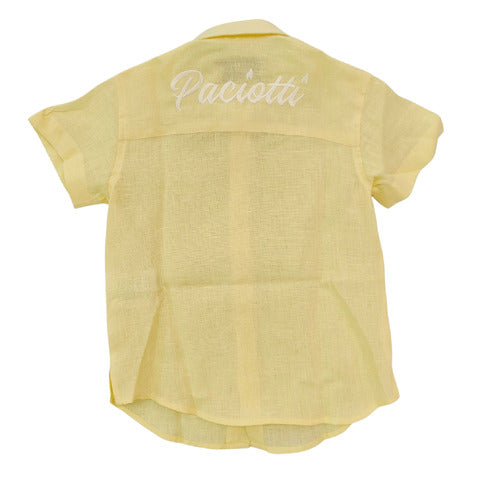 paciotti - CAMICIA IN LINO M/M